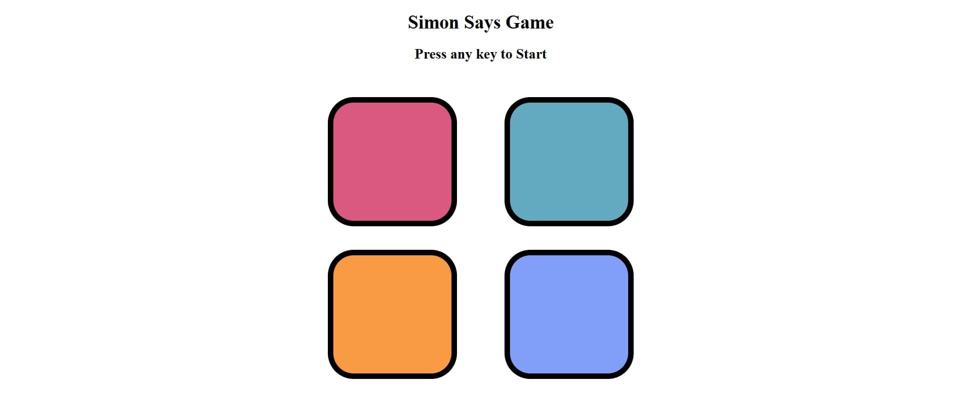Simon-Says – Color Memory Game